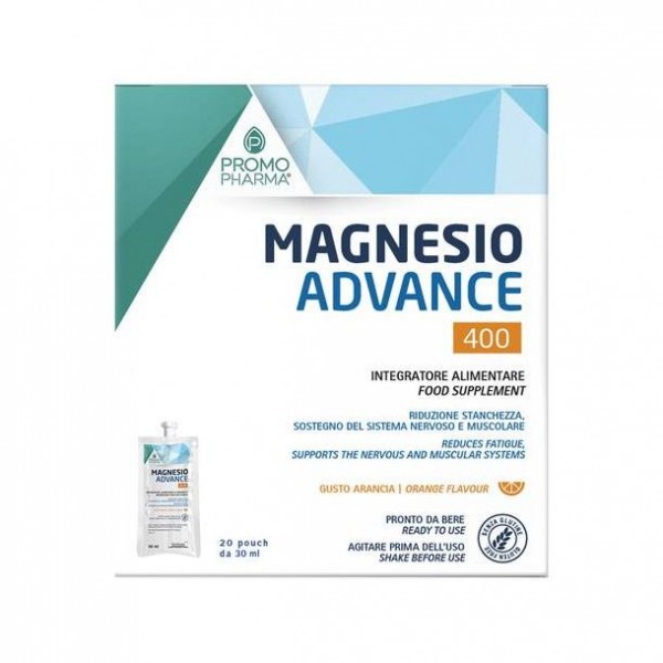 PROMOPHARMA  MAGNESIO ADVANCE 400 20POUCH