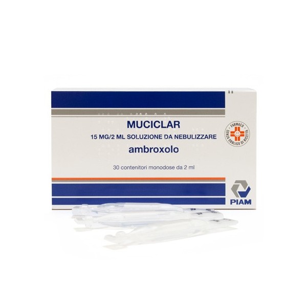 MUCICLAR*NEBUL 30FL 15MG 2ML