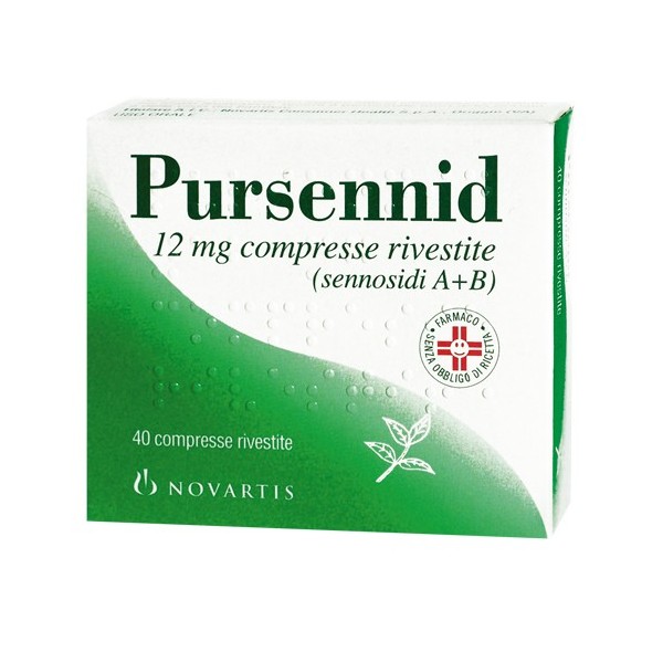 PURSENNID*40CPR RIV 12MG