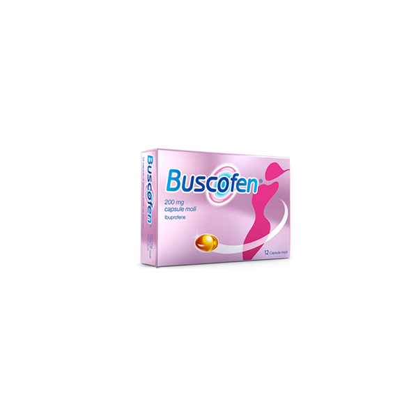 BUSCOFEN*12CPS MOLLI 200MG