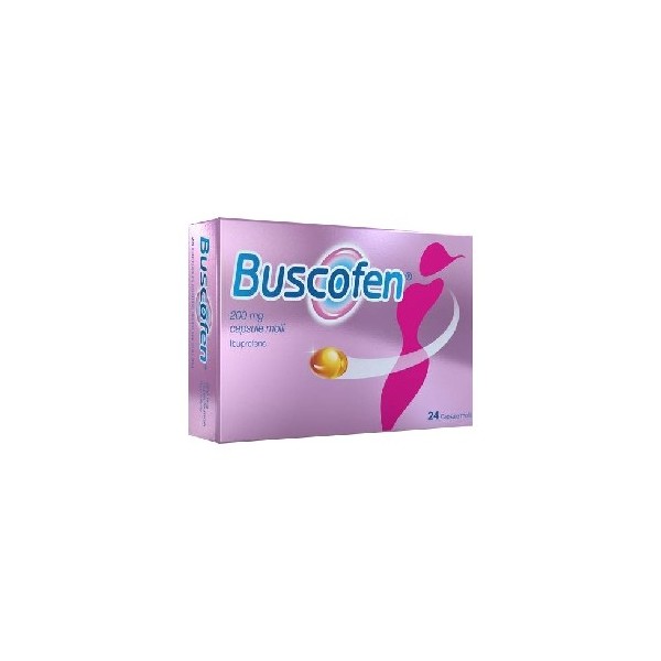 BUSCOFEN*24CPS MOLLI 200MG