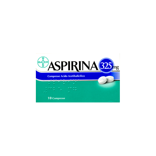 ASPIRINA*10CPR 325MG