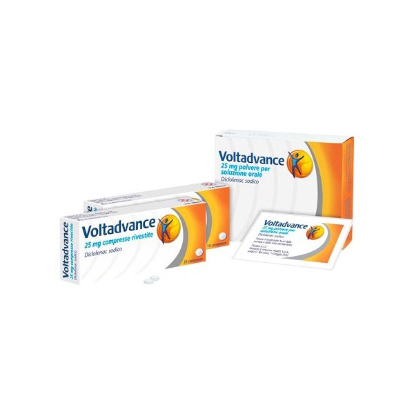 VOLTADVANCE*10CPR RIV 25MG