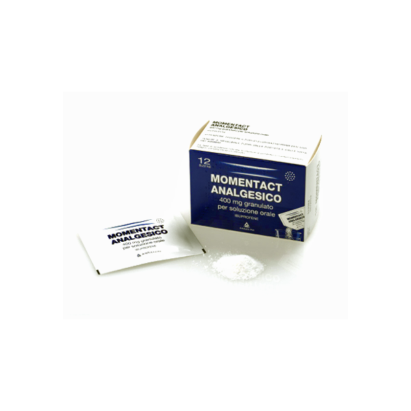 MOMENTACT ANALGESICO*12BUST