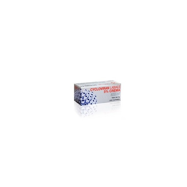 CYCLOVIRAN LABIALE*CREMA 2G 5%