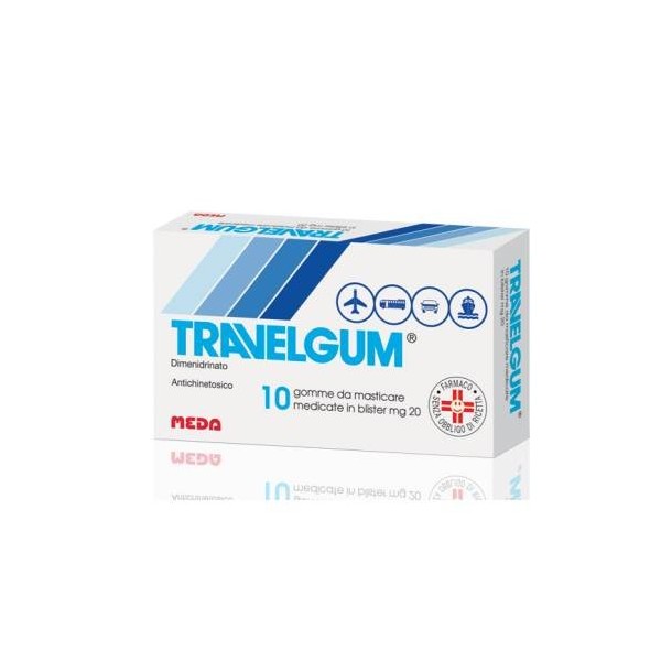 TRAVELGUM*10GOMME MAST 20MG