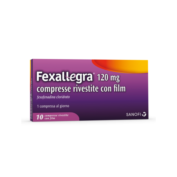 FEXALLEGRA*10CPR RIV 120MG