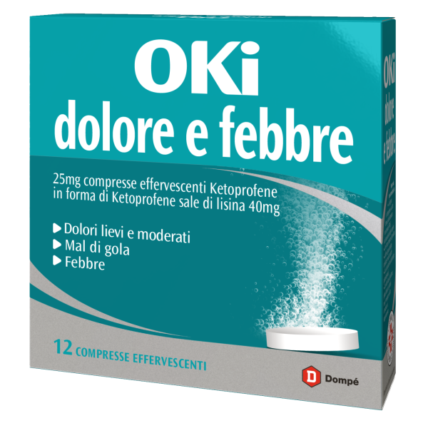 OKI DOLORE E FEBBRE*12CPR EFF