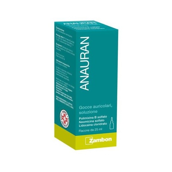 ANAURAN*GTT AURIC FL 25ML