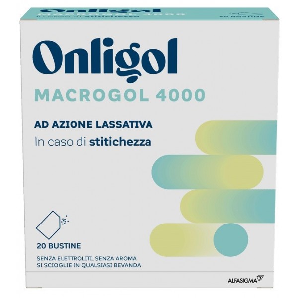 ONLIGOL MACROGOL 4000 20BUST