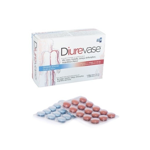 DIUREVASE 60CPR 750MG