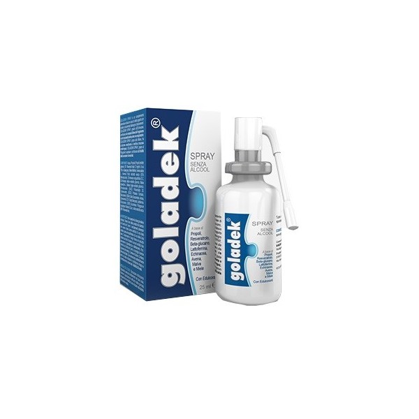 GOLADEK SPRAY NO ALCOOL 25ML