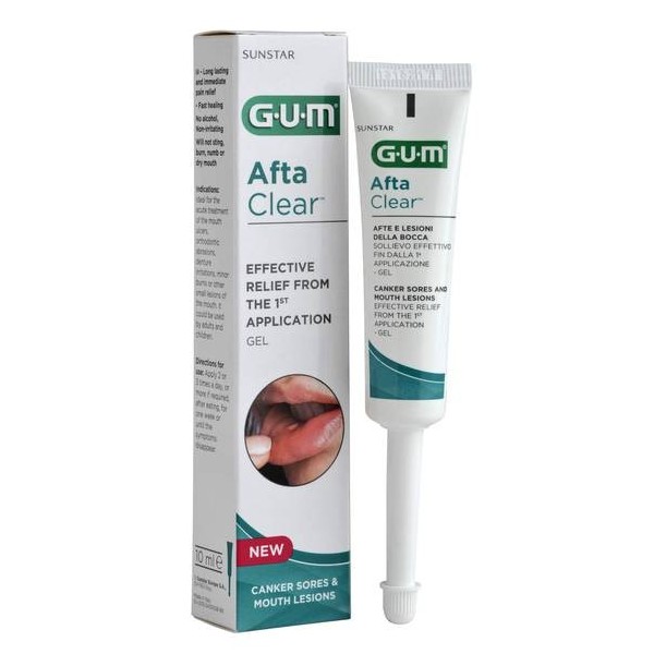 GUM AFTACLEAR GEL 10ML