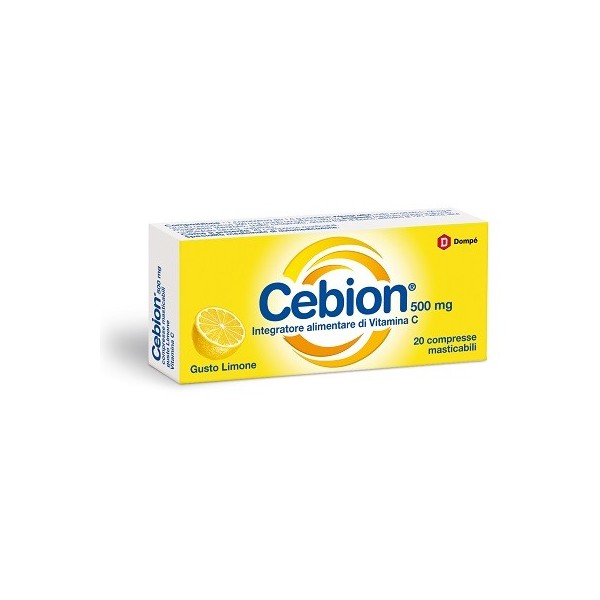 CEBION MAST LIMONE VIT C 20CPR