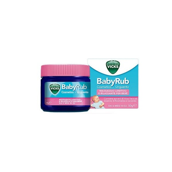 VICKS BABYRUB UNGUENTO 50G