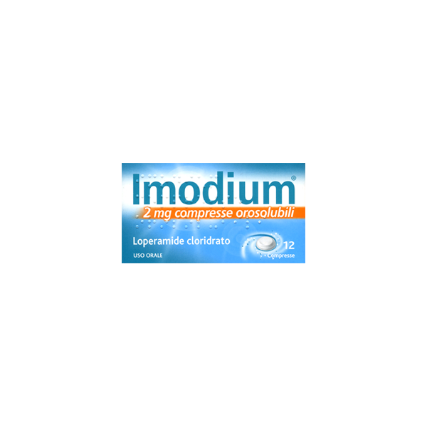 IMODIUM*12CPR OROSOL 2MG